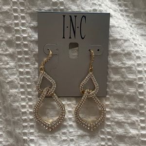 Earrings (costume- not real diamonds)